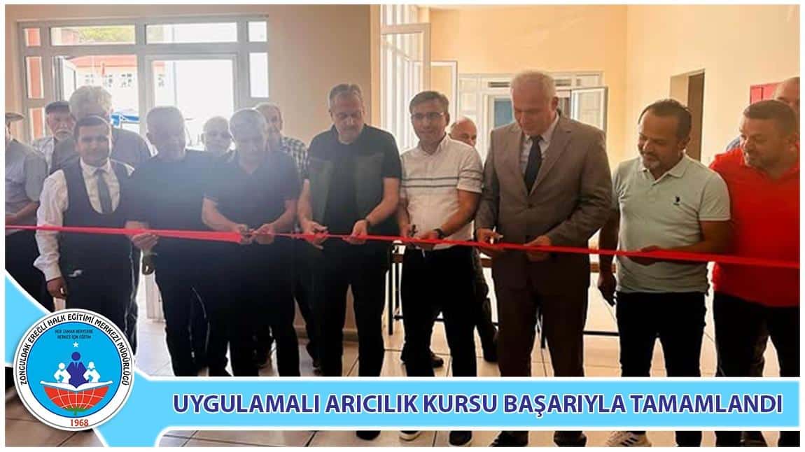 KDZ. EREĞLİ’DE UYGULAMALI ARICILIK KURSU BAŞARIYLA TAMAMLANDI